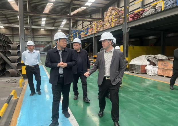 董事长杨海波赴河北华创管道有限公司考察交流