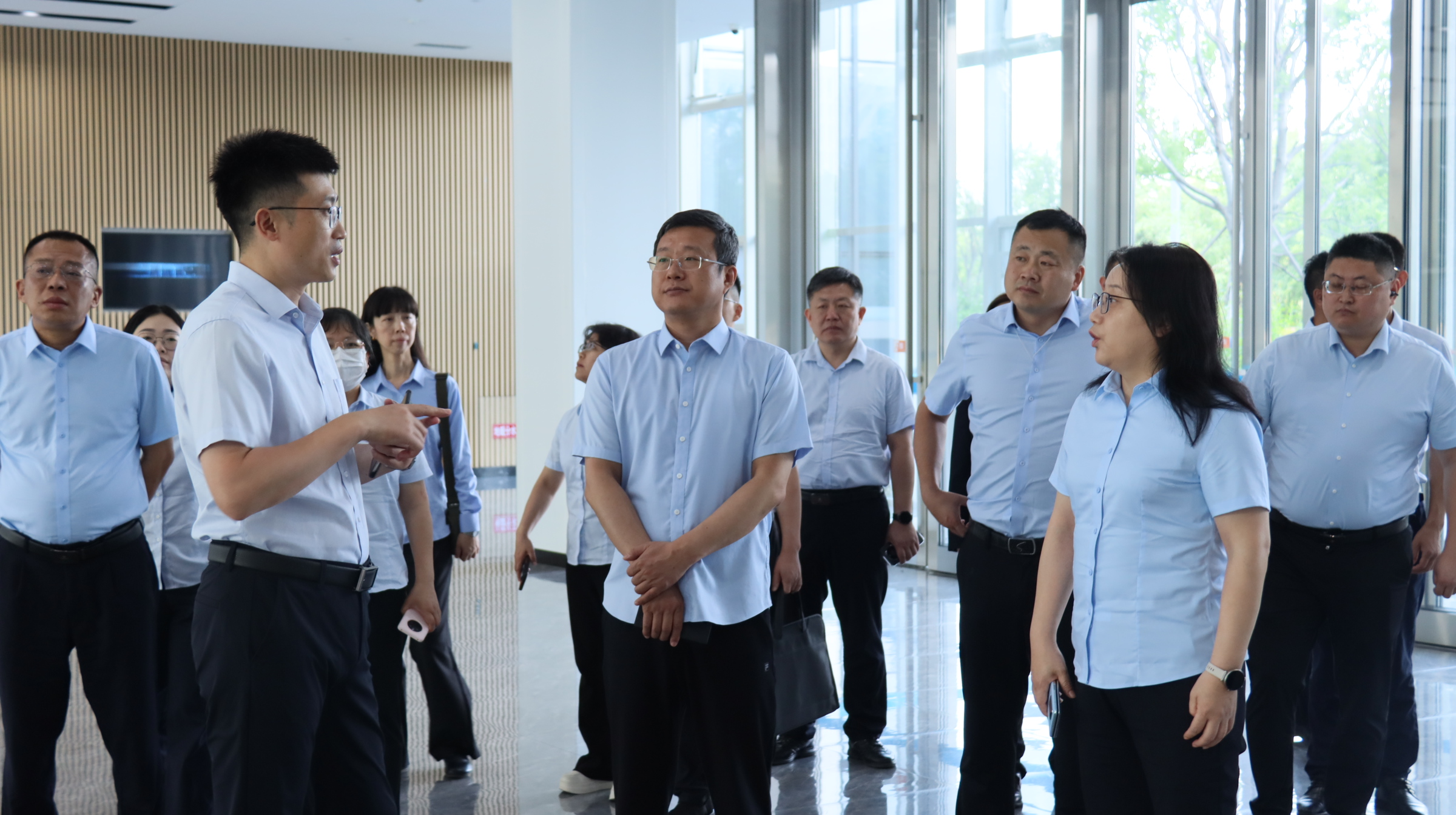 德州天元集团赴淄博金城建设交流学习